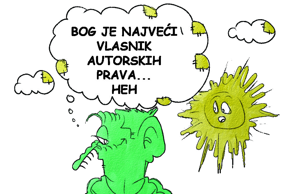 Strip panel: Bog je najveći vlasnik autorskih prava